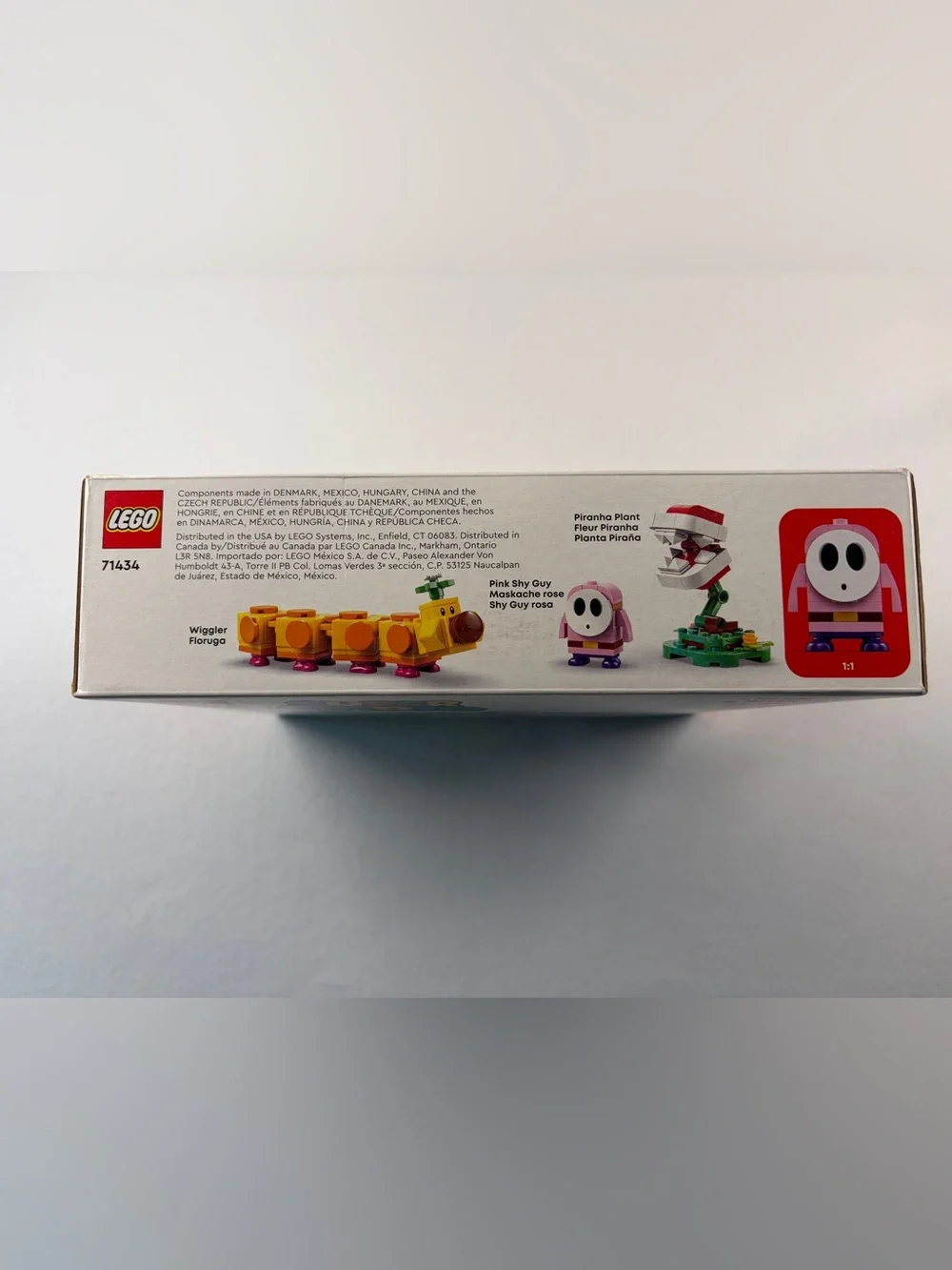 NWT Lego Nintendo Super Mario 71434 Soda Jungle Maker Expansion Set Wiggler Shy